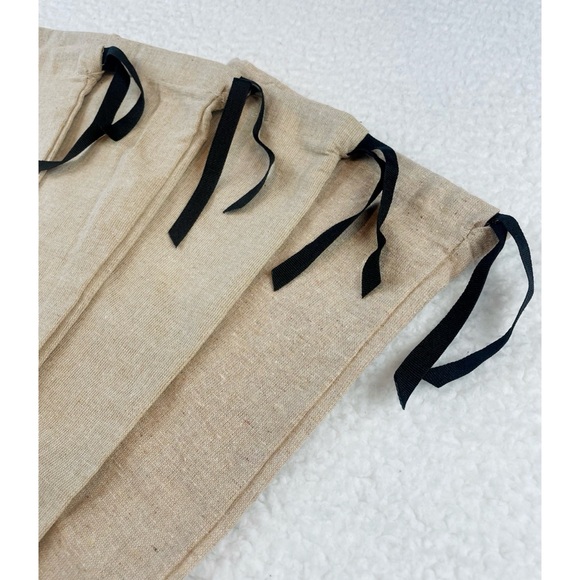 GUCCI • Set of 4 Tan Linen Small Logo Shoe Dust Bags - Picture 8 of 12